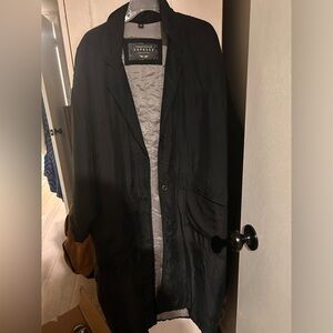 Vintage 100% Silk Duster Jacket Express